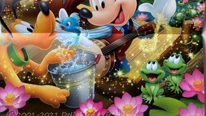 2021第一生命カレンダー 隠れミッキー 5・6月