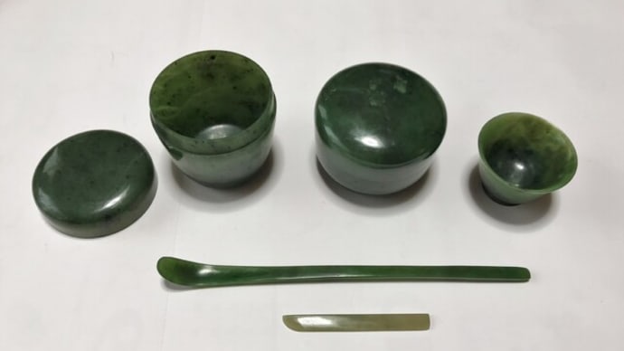 文化財指定してほしい軟玉ヒスイのナツメ・・・糸魚川にも凄い職人がいる