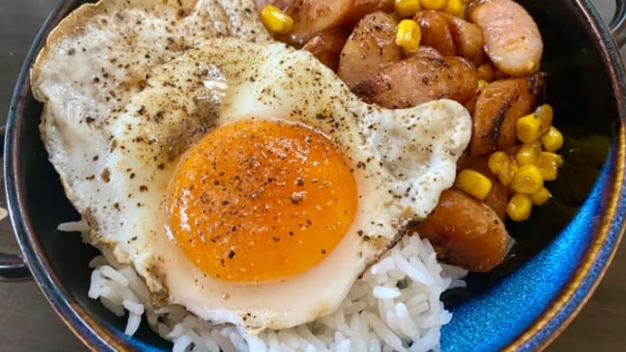 冷蔵庫にある物で♪ワンプレート夕ご飯(^-^)v