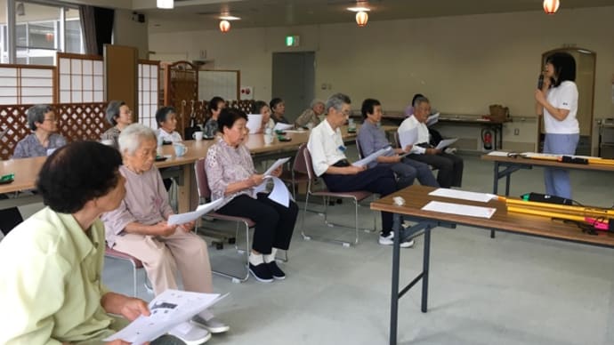 あすなろスポーツ吹き矢指導