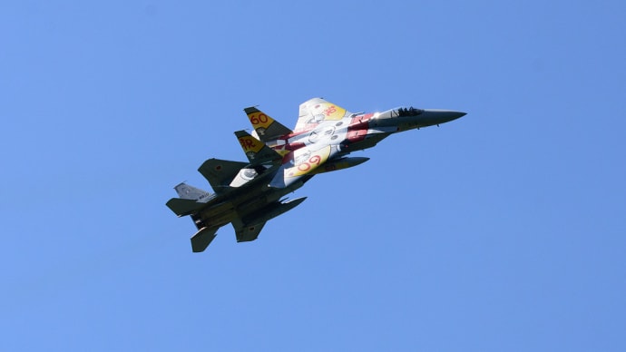 2024年 「千歳のまちの航空祭」(F15機動飛行・予行) 03