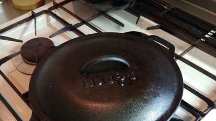 ダッチオーブン料理復活だ