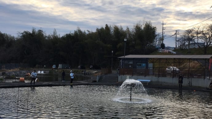 2月15日（土）の管理釣場