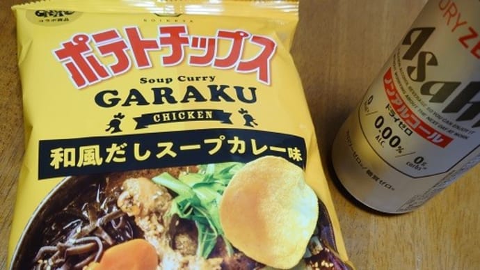 湖池屋ポテトチップス GARAKU 和風だしスープカレー味