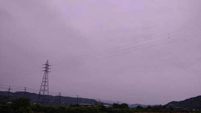 雨だねぇ〜の空