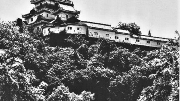 切り絵下絵「和歌山城・御橋廊下」