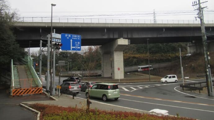 2023/1時点の清滝生駒道路未開通区間の現況(その2)