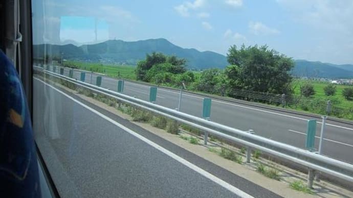 2014年7月20~22日「夏の青春18きっぷ」&高速バスの旅・第3回目その10「途中で渋滞、郡山JCTまでが遠かった」