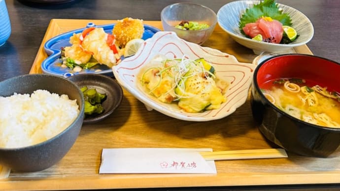 ランチと小物