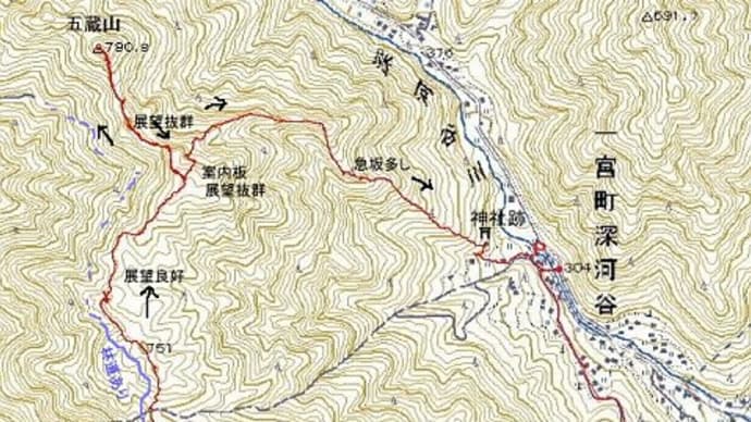 五蔵山Ｎｏ２の地図