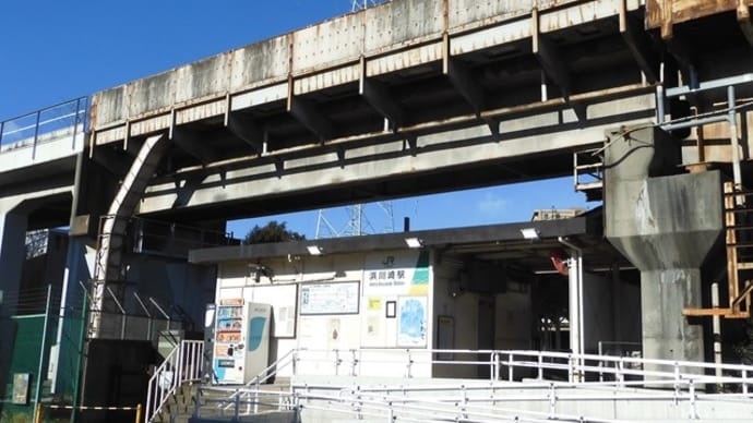 南武支線・浜川崎駅、EF210牽引貨物通過～関東遠征【９】