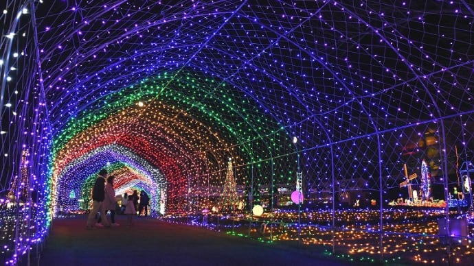 花と光のクリスマス (兵庫県立フラワーセンター) 加西市 2022.12.10