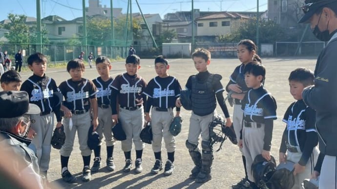 山王ファイターズさんと練習試合をしました