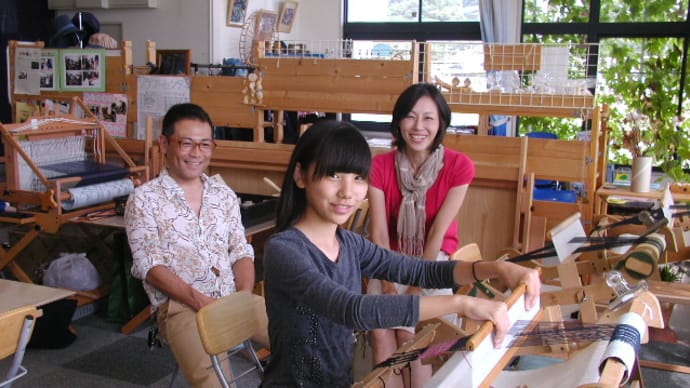 TCC・竹島クラフトセンター、手芸が大好き！　豊橋から手織体験。