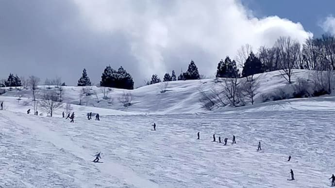 立山山麓スキー場 今季最終日 2022.3.21