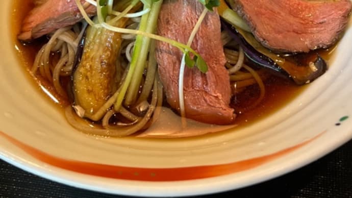 冷やし鴨南蛮蕎麦とキルトとお祭り