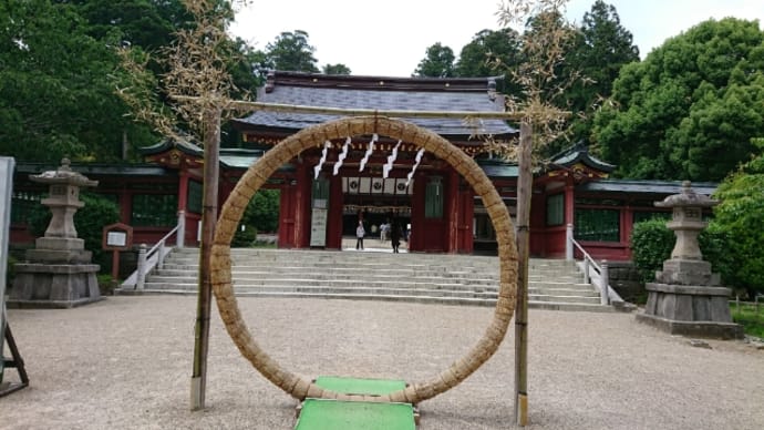 志波彦神社に参拝@梅雨蹴散らし行くぜ❗初東北