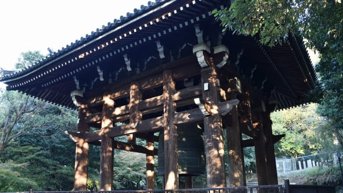 もみじ狩り 京都府東山区 紅葉名所めぐり1日目 【5】-(2)浄土宗総本山 知恩院 大鐘楼、国宝御影堂(みえいどう)