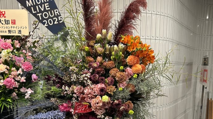 【3】DAICHI MIURA LIVE TOUR 2025 太陽に焼かれて踊りましょう 雨に打たれ歌いましょう 2/12(水) 大宮公演