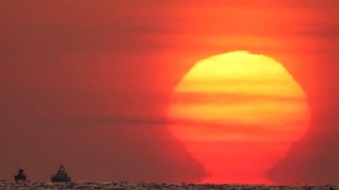 達磨太陽(朝陽)2023年だるま朝日5号 5月3日