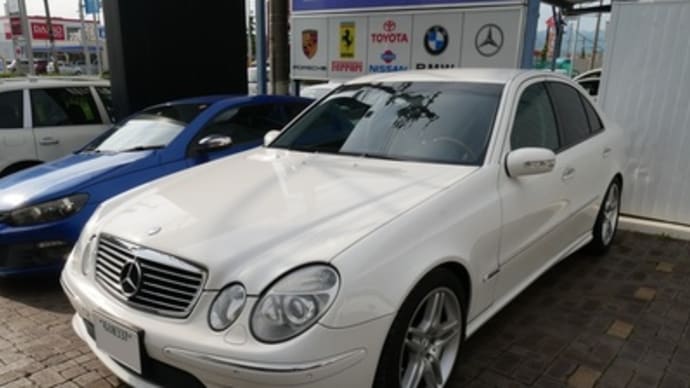W211エアコンコンプレッサー交換