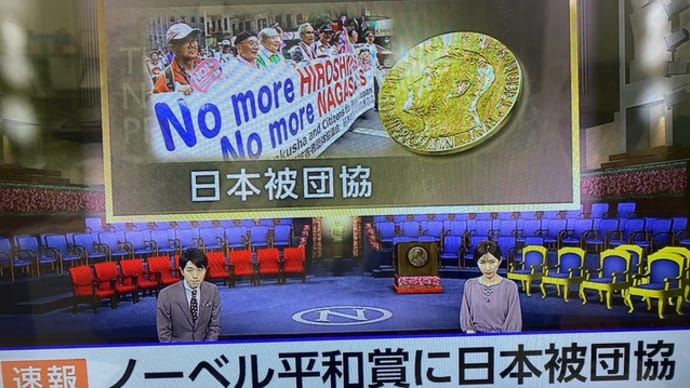 被団協にノーベル平和賞❣️福井市役所幹部の相次ぐ違法行為の疑いについて、全容解明と説明などを申し入れ。再稼働反対市民行進。総がかりアクション 第108回実行委員会。