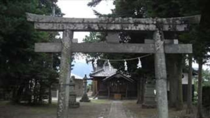 三島山(みしまやま)神社 in 長野県塩尻市峰原金井