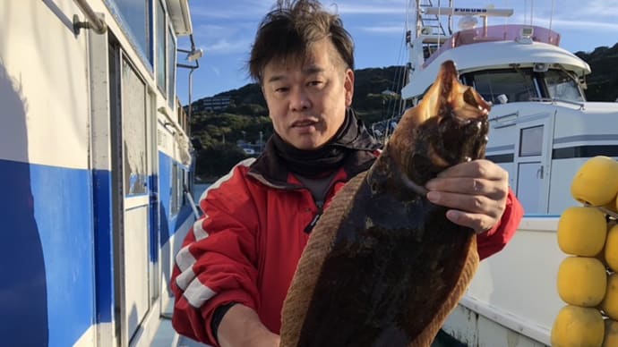 1号船1日便でヒラメ釣り。2号船午前便、午後便でウタセマダイです。