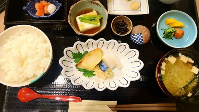【箱根湯本】箱根湯本富士屋ホテルの鮨懐石 桂で和朝食