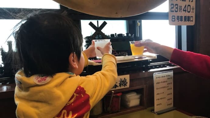 【3歳】10年ぶりの再会で祐天寺ナイアガラへ【子鉄】