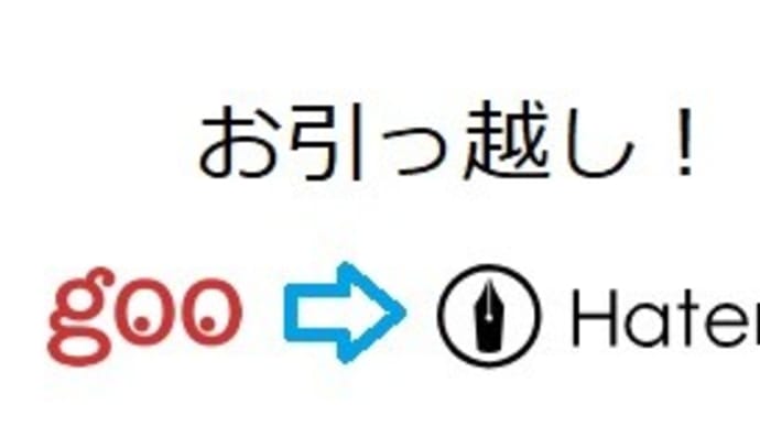 はてなブログに引っ越しました
