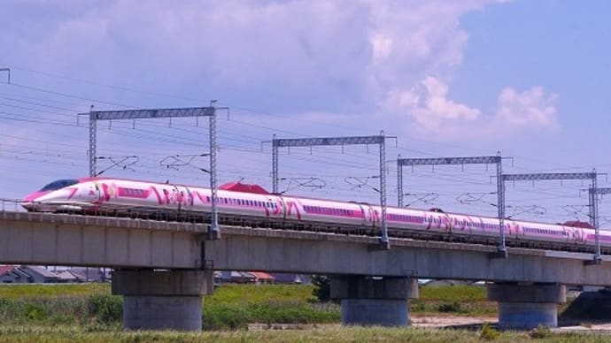 ハローキティ・ドクターイエロー 加古川橋梁 '24.6.7