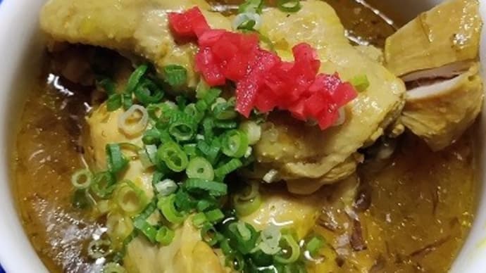 【09/19晩御飯】ソト・アヤム宮崎鶏手羽元スープ、まずは初日なんだね:D