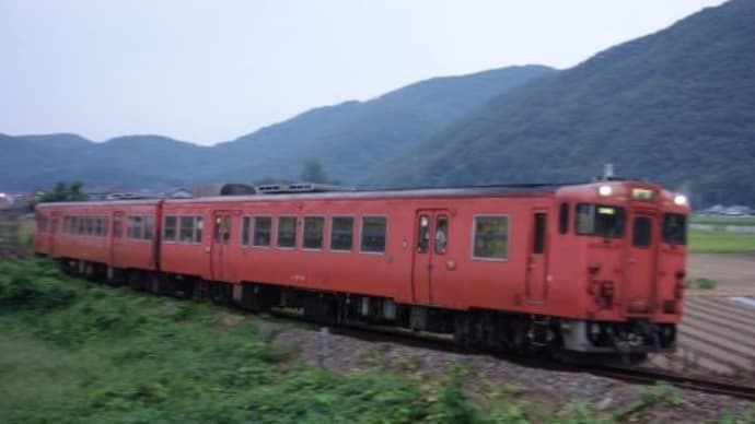 岡山の列車(津山線普通列車)