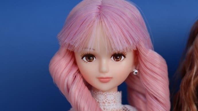 おたのしみドールシオンxピンクのドレス
