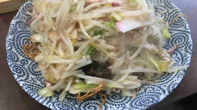 長崎菜館の皿うどん