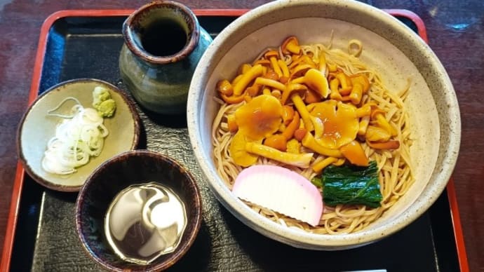 蕎麦食べに行ってきた。