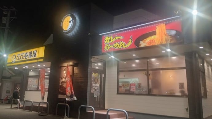 カレーハウス CoCo壱番屋 豊川御油町店 ホロ肉ドカンとBBQカレー(肉塊 LEVEL4)