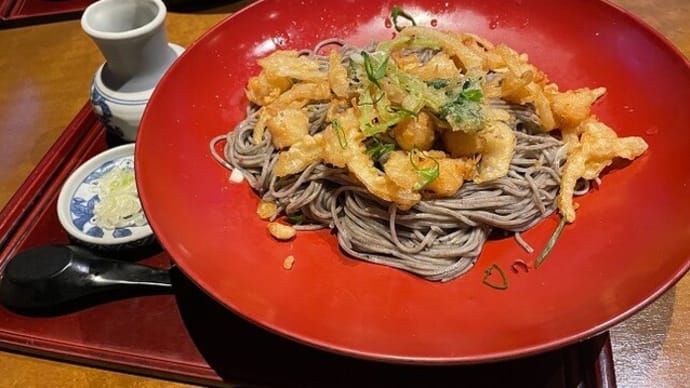「北前そば高田屋 倉敷中庄店」で蕎麦ディナー