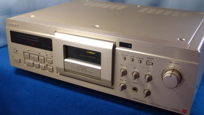 SONY製 ESシリーズ3ヘッドカセットデッキ ピンチローラークリーニング方法
