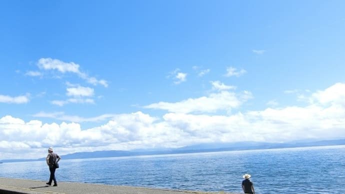 麦わら帽子の夏の日!