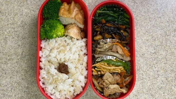 今週のお弁当