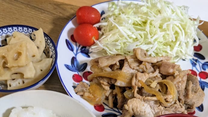 お弁当と晩ごはん
