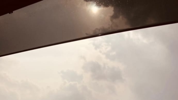 宍道湖を眺めながら。