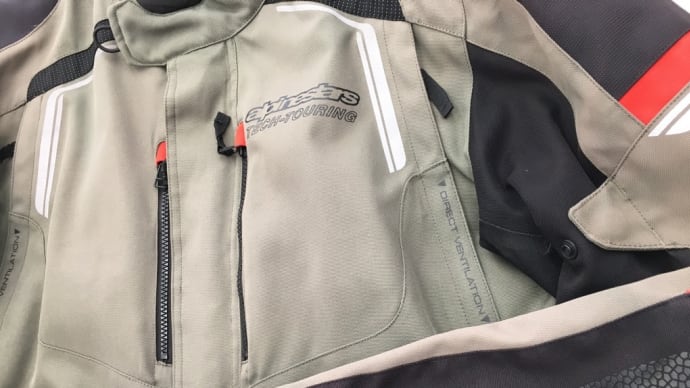 alpainedtars バイクジャケット クリーニング
