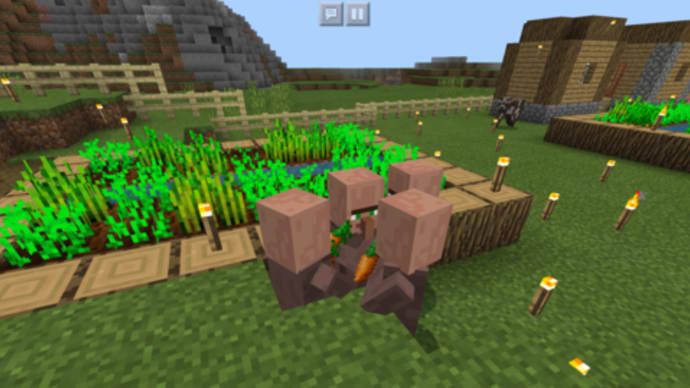 マイクラPE海の中は変~