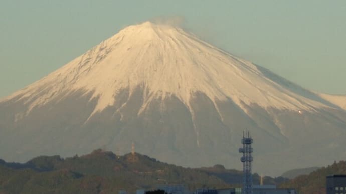 2023年11月13日PM4:22分頃の富士山