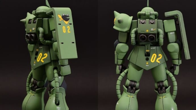 HGUC シャア専用ザクII(REVIVE)