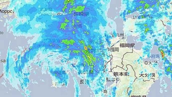 今が、台風最接近。