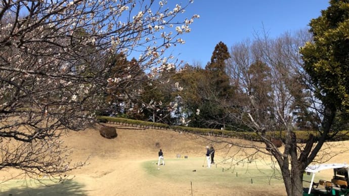 グリーン上であたふた -寄居CC-